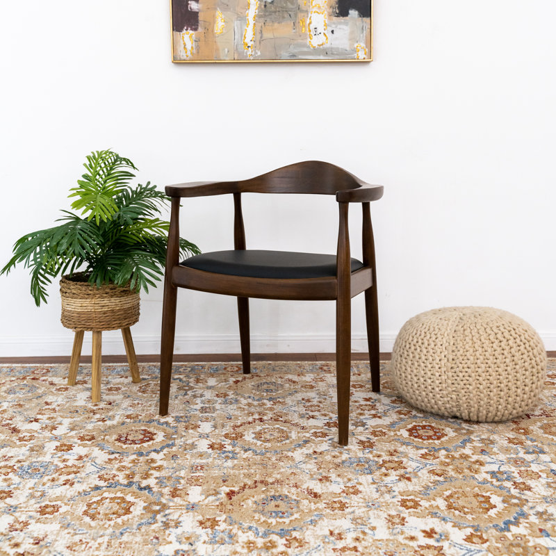 Kuo upholstered arm chair sale